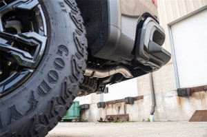 Chevrolet Silverado 1500 Performance Exhaust - CORSA Performance - Cat Back Dual Rear Exit with Turn Down Tail Pipes, RSC No Drone Technology - Polished - `22-`24